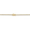 Black Bow Jewelry 1.5mm, 14k Yellow Gold, Solid Cable Chain Necklace - 3 of 4