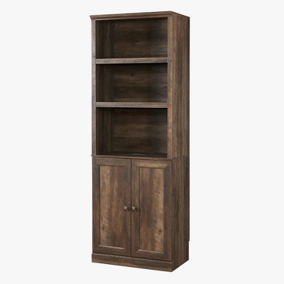 NicBex 3 Shelves File Cabinet with 1 Cabinet,Office Cabinet with Tier-Shelving Design,Vertical Storage Cabinet,Filing Cabinet for Home Office