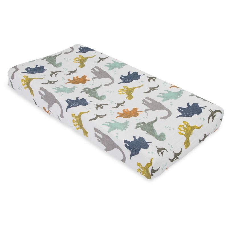 Little Unicorn Cotton Muslin Changing Pad Cover, 3 of 9
