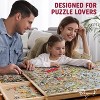 Beyond Innoventions Wooden Puzzle Table – Portable Jigsaw Organizer - 4 of 4