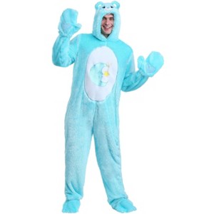 HalloweenCostumes.com Adult Care Bears Classic Bed Time Bear Halloween Costume - 1 of 4