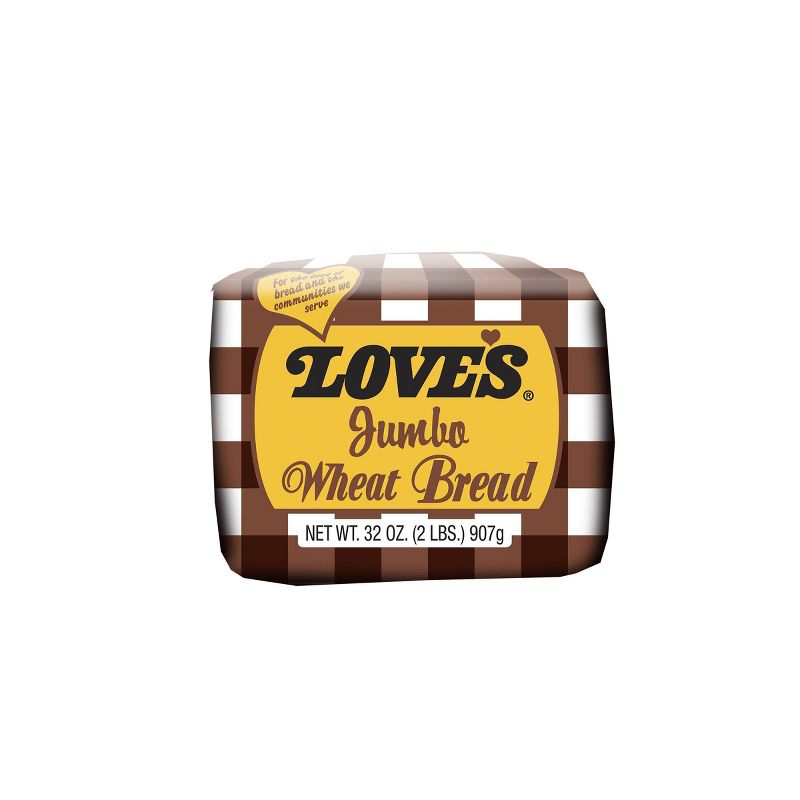 Love&#39;s 100% Whole Wheat Round Top Bread - 16oz, 1 of 2