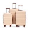 Dexmalle Dark Gray ABS Carry on Suitcase With Combination Lock - 4 of 4