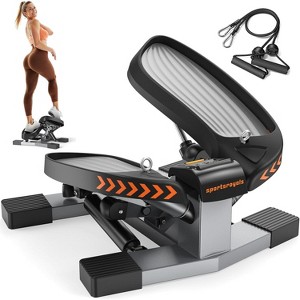 Sportsroyals Stair Stepper,Twist/Mini Stepper for Exercise at Home,Step Machine with Resistance Bands for Full Body Workout, 350lbs+ Capacity - 1 of 4