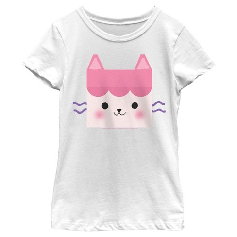 Girl's Gabby's Dollhouse Baby Box Big Face T-shirt : Target