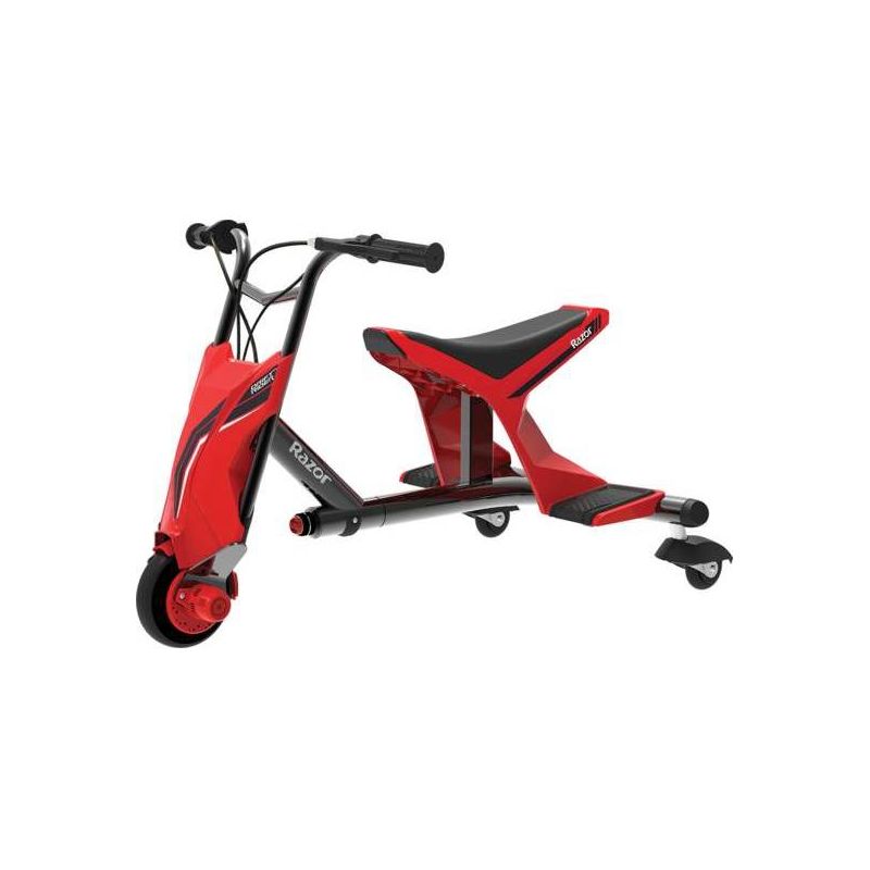Razor Drift Rider Electric Bike - Red, 1 of 12