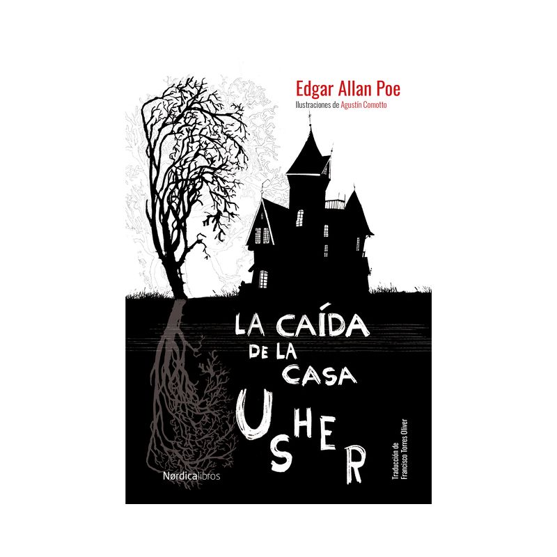 La Caida de la Casa Usher - by  Edgar Allan Poe (Hardcover), 1 of 2