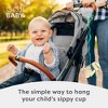 Goji Baby Bottle Bungees - Sippy Cup Holder Strap - Sippy Cup and Toy Safety Tether- For Kids Ages 0-36 Months [Aqua 1pk] - 3 of 4