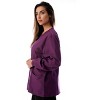 Just Love Womens Solid Jacket Uniform Coat - Nurses Scrub Labcoat - 2 of 3