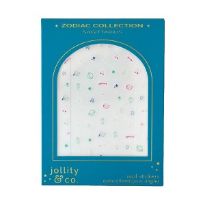 Jollity & Co. - Zodiac Sagittarius Nail Stickers - Pack of 1 Sheet, 1 Nail Stickers - 1 of 1