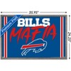 Trends International NFL Buffalo Bills - Bills Mafia Framed Wall Poster Prints - 3 of 4