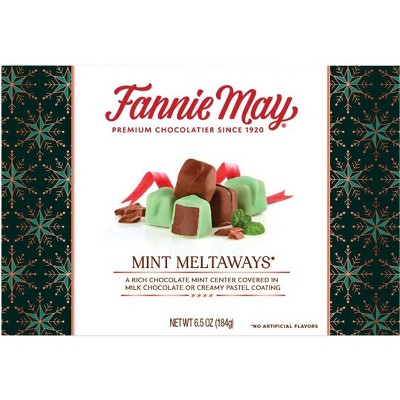 Fannie May Holiday Mint Meltaways - 6.5oz