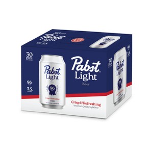 Pabst Light Beer - 30pk/360 fl oz Cans - 1 of 4