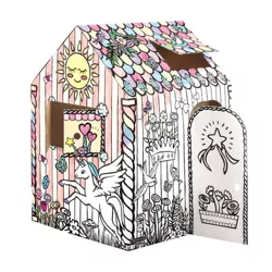 Bankers Box at Play Unicorn Cardboard Playhouse - Fellowes