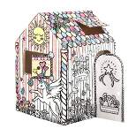 Bankers Box at Play Unicorn Cardboard Playhouse - Fellowes