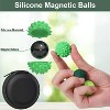 Portable Silicone Stress Balls 4-Pack, Sensory Fidget Toys for Calming, Ideal for Travel, Anxiety Relief - 3 of 4