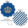 Big Dot of Happiness Royal Prince Charming - Baby Shower or Birthday Party Round Table Decorations - Paper Chargers - Place Setting For 12 - 3 of 4