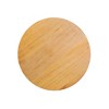 Slickblue Sports Ball Design, 5 Options, Pine Wood Cutting Board, 13" Dia. – Perfect for Entertaining & Kitchen Use - 3 of 4