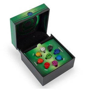 SalesOne LLC DC Comics Green Lantern Power Rings | Lantern Corps Power Rings | 9-Ring Set - 1 of 4