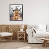 Stupell Industries Stacked Jack-o-Lanterns with Witch Hat Floating Frame Canvas Art - 3 of 4