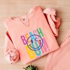 Simply Sage Market S.W.Smiley Beach Bum  Lightweight Garment Dyed Sweatshirt - 3 of 4