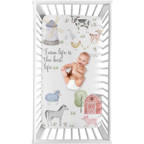 Unisex store crib sheets