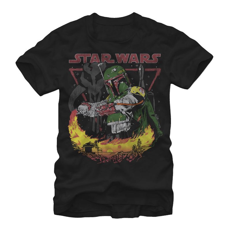 Men's Star Wars Boba Fett Tatooine T-Shirt, 1 of 5