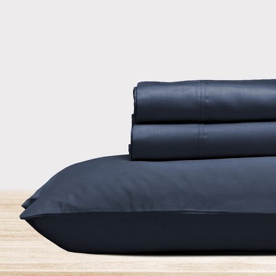 Navy Blue Twin Xl Sheet Set - 100% Cotton Sheets, 400 Thread Count