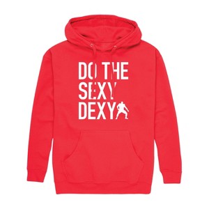 Men's - Instant Message - Do The Sexy Dexy Graphic Fleece Pullover Hoodie - 1 of 4