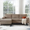 XIZZI Convertible Sectional Couch, 3 Seat L Shaped Sofa with Reversible Chaise Mid-century Modular Couch for Living Room, Apartment and Office - 2 of 4