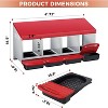 GustoWave Roll-Away Nesting Boxes for Chickens Coop - 2 of 4