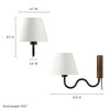 Modway Sunlit Squiggle Swivel Wall Sconce, Artistic Adjustable Light - 4 of 4