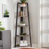 Hommoo 5-Tier Corner Shelf, 70" Tall Corner Ladder Shelf Small Bookshelf - 4 of 4