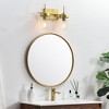 Elegant Lighting Benny 2 light Black and Clear Bath Sconce - 2 of 4
