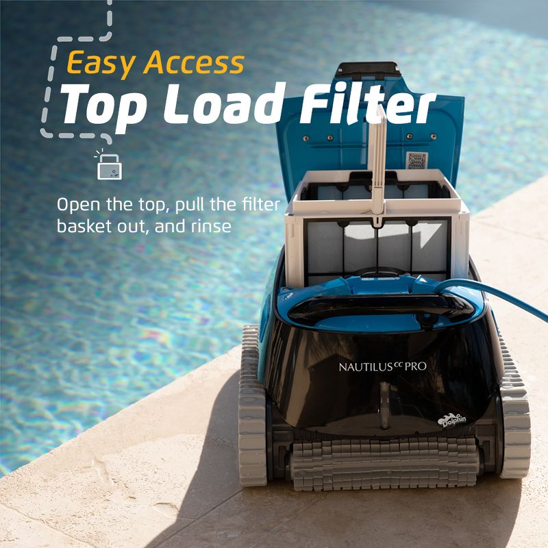 Dolphin Nautilus CC Pro with Wi-Fi Control Ideal for all Pool Types up to 50 Feet in Length, 5 of 6