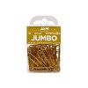 JAM Paper Jumbo Smooth Paper Clip Gold 3/Pack (21832060B) - 2 of 4