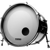 EVANS EQ3 Coated White Resonant Bass Drum Head 24 in. - 3 of 4
