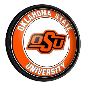 College Round Slimline Lighted Wall Sign - 1 of 1