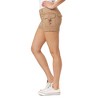 WallFlower Women's Luscious Curvy Twill Cargo Shorts 3" Mid-Rise Insta Stretch Juniors - 3 of 3