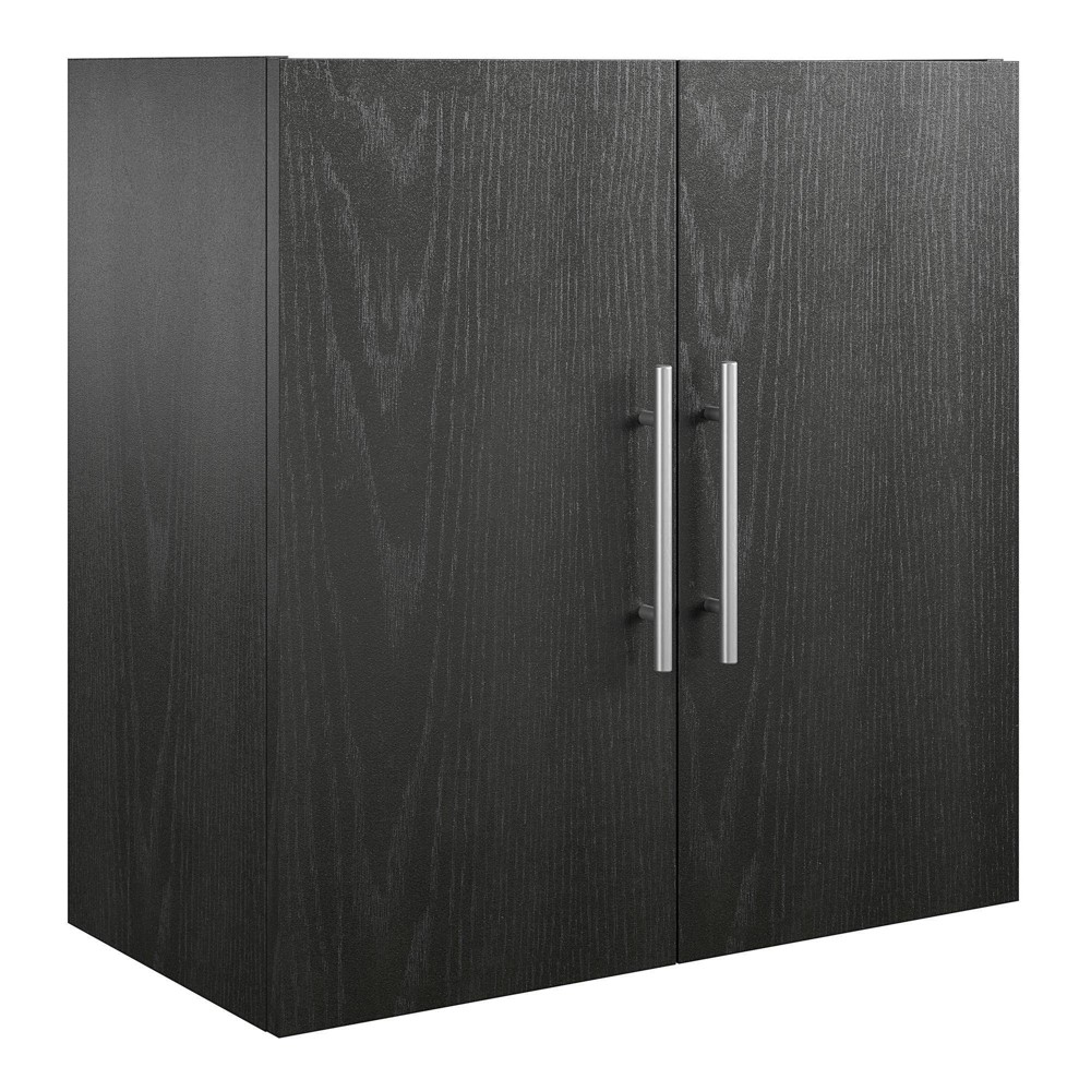 Photos - Other sanitary accessories Room & Joy Cabell 24" Wall Cabinet Black Oak