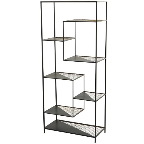 72 Farmhouse 4 Tier Shelf Brown - Olivia & May