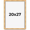 PosterPalooza | Minimalist Shadow Box Brown Picture Frame - UV Acrylic, Backing, Hanging Hardware - 2 of 4