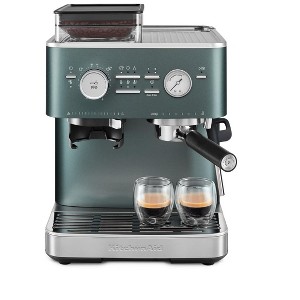 KitchenAid Semi Automatic Espresso Machine with Burr Grinder, KES6551 - 1 of 4