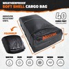 Mockins 40 Cubic Ft Roof Carrier Cargo Bag - 72"x48"x20"-Black - 2 of 4