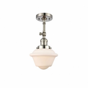 Oxford - 1 Light Semi-Flush Mount In Traditional Style-12.5 Inches Tall and 7.5 Inches Wide - 1 of 1