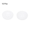 Unique Bargains Resin Snap Fastener Round Flat 4-Hole Sewing Buttons 10 Pcs - 3 of 4