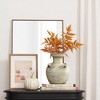 LuxenHome Rustic Off-White with Gray Terracotta Urn Vase - 3 of 4
