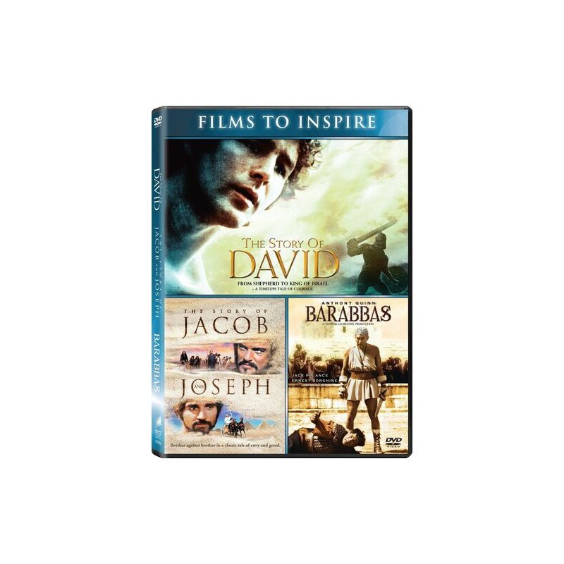Barabbas / The Story of David / The Story of Jacob and Joseph (DVD)(1974), 1 of 2