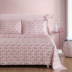 Betsey Johnson Printed Microfiber Sheet Set - 1 of 4