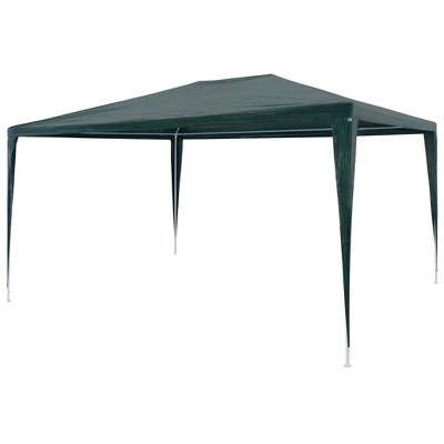 vidaXL Party Tent - Spacious and Durable Outdoor Canopy with Rust-Resistant Steel Frame, UV and Water-Resistant Material, Green